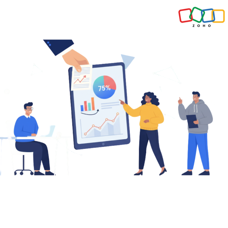 Grow your business Zoho crm service .